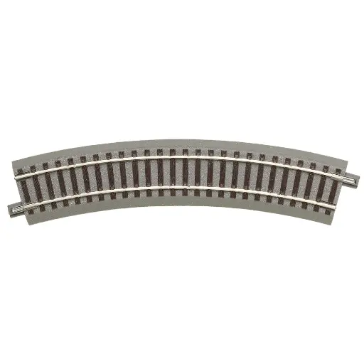 [RO61122] Rail courbe GEOLINE - R2 358mm - 30° - ROCO 61122 - HO 1/87 Code 83