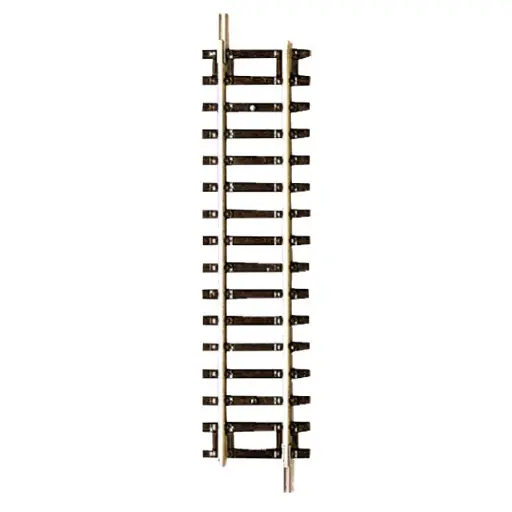 [RO42412] Rail Droit G 1/2 Traverses bois - 115mm - ROCO 42412  - HO 1/87 - Code 83