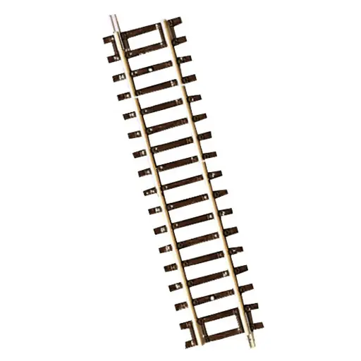 [RO42411] Rail Droit DG1 Traverses Bois - 119 mm - ROCO 42411 - HO 1/87 - Code 83