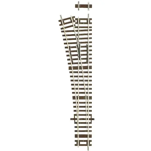 [RO42442] Aiguillage à Gauche Wl15 - R 873,5 mm- 15° - Roco 42442  HO 1/87 - Code 83