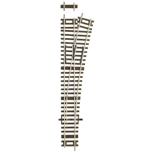 [RO42443] Aiguillage à Droite Wr15 - R 873,5 mm- 15° Roco 42443  HO 1/87 - Code 83