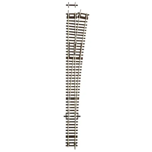 [RO42489-42491] Aiguillage long Droit Wr10 R 1946 mm 10° - ROCO 42489/42491 - HO 1/87 - Code 83