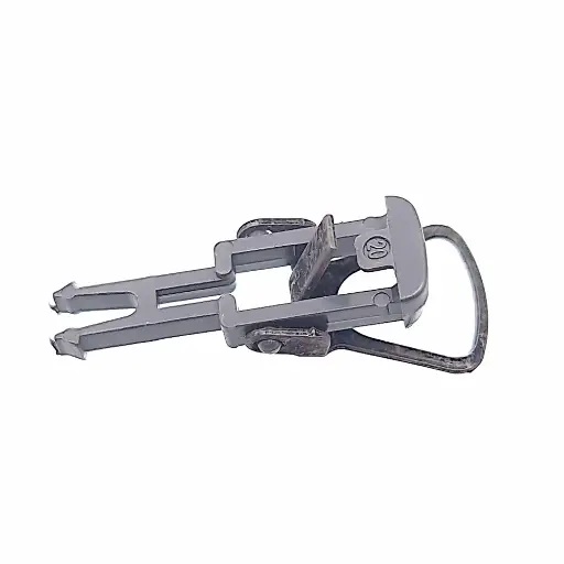 [RO40243] Sachet de 2 têtes d'attelages à boucle - Roco 40243 - HO : 1/87 - NEM 362