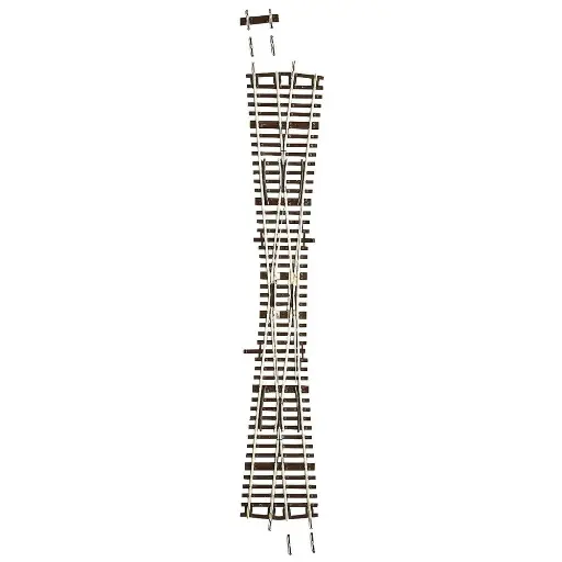 [RO42493-42494] Grande Traversée Jonction Simple EKW10 R 959mm 10° - ROCO 42493/42494  HO 1/87 - Code 83