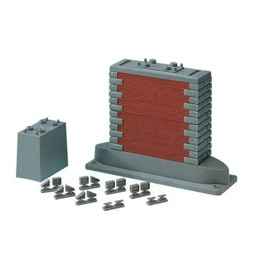 [RO40082] Jeu de piliers pour pont - HO 1/87 ème - ROCO 40082