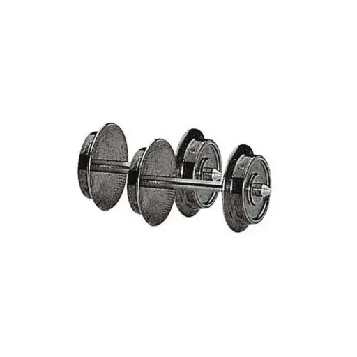 [RO40183] Paire d'essieux 11mm de diamètre pour courant alternatif - Roco 40183 - HO 1/87 - 3R