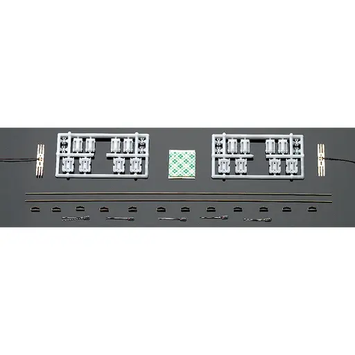 [RO40360] Kit d'éclairage universel pour voitures ou wagons à 4 essieux