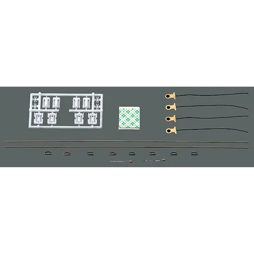 [RO40361] Kit d'éclairage universel pour wagons à  2 essieux et à  3 essieux