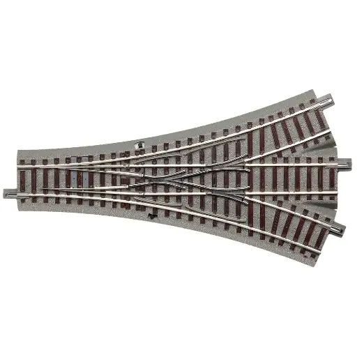 [RO61160] Aiguillage triple 200mm & 22.5° 502.7mm x2 GEOLINE ROCO 61160 - HO 1/87 Code 83