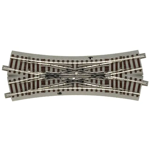 [RO61164] Traversée Jonction Double [TJD] 200mm - 22.5° 502.7mm GEOLINE ROCO 61164 - HO 1/87 Code 83