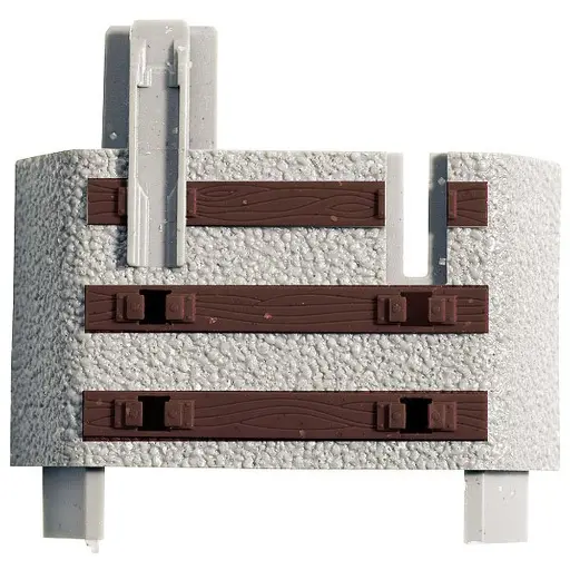 [RO61183] Connecteur de ballast pour voie flexible ( 6 pièces, 12 éclisses)