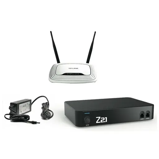 [RO10820] Centrale Digitale Z21 Noire avec routeur wifi - Roco 10820