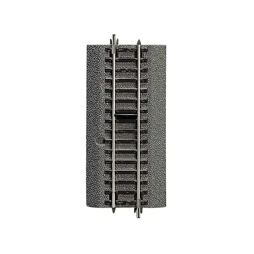 [RO42518] Rail Droit G 1/2 de commutation Traverses Bois - 115mm - ROCO 42518  - HO 1/87 - Code 83 [ROCO LINE]