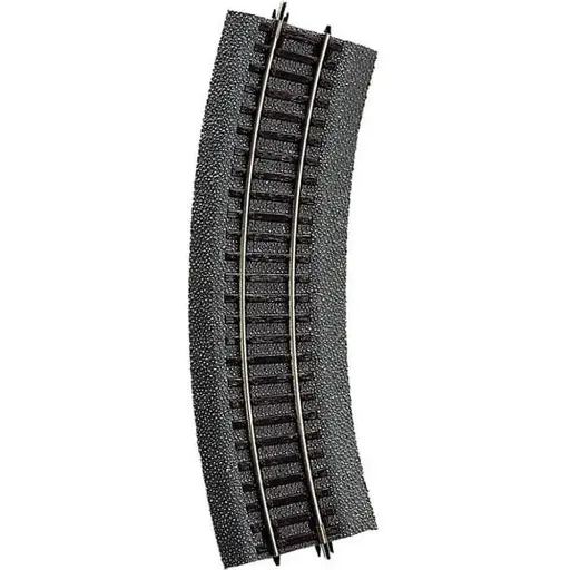 [RO42522] Rail Courbe - R2 358 mm 30° - ROCO 42522 - HO 1/87 - Code 83 [ROCO LINE]