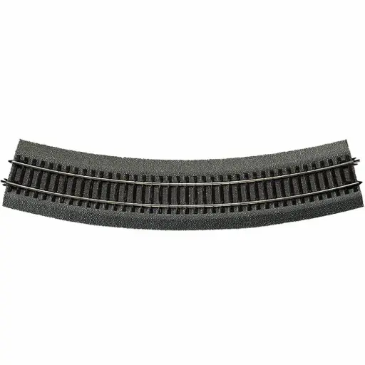 [RO42525] Rail courbe Rocoline ballast souple R5 542,8 mm 30° code 83 - Roco 42525 - HO 1/87 - 2R