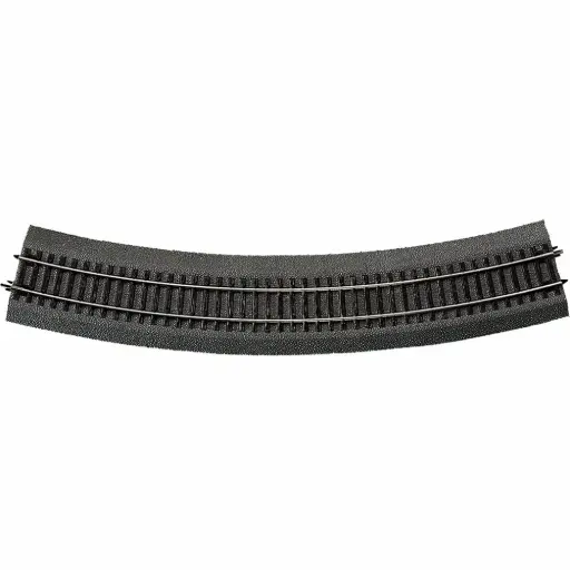 [RO42526] Rail courbe Rocoline ballast souple R6 604,4 mm 30° code 83 - Roco 42526 - HO 1/87 - 2R