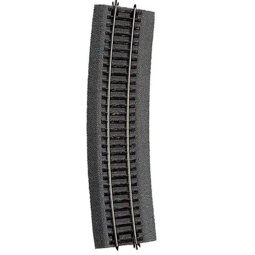 [RO42527] Rail Courbe - R9 826.4mm 15° - ROCO 42527 - HO 1/87 - Code 83 [ROCO LINE]