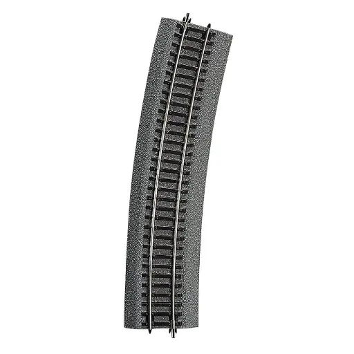[RO42528] Rail Courbe - R10 888mm 15° - ROCO 42528 - HO 1/87 - Code 83 [ROCO LINE]