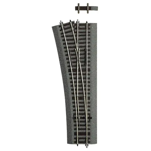 [RO42534] Aiguillage à Gauche Wl15 - R 873,5 mm- 15° -Roco 42534  HO 1/87 - Code 83 [ROCO LINE]