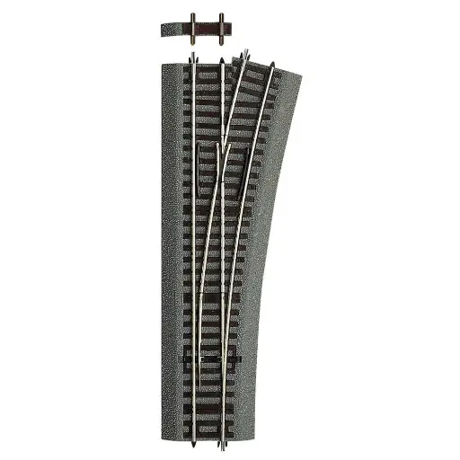 [RO42535] Aiguillage à Droite Wr15 - R 873,5 mm- 15° Roco 42535  HO 1/87 - Code 83 [ROCO LINE]
