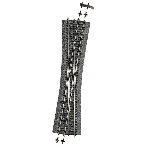 [RO42549] Grande Traversée Jonction Double DKW10 R 959mm 10° - ROCO 42549  HO 1/87 - Code 83 [ROCO LINE]