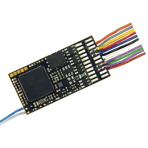 [RO10890] Décodeur sonore Zimo 8 broches (NEM 652), multi-protocole, compatible NMRA