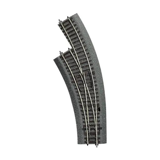 [RO42556-42560] Aiguillage Courbe Gauche BWl2/3 R2 358mm 30° ROCO 42556/42560 - HO 1/87 - Code 83 [ROCO LINE]