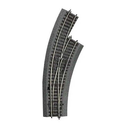 [RO42557] Aiguillage Courbe Droite BWr2/3 R2 358mm 30° ROCO 42557 - HO 1/87 - Code 83  [ROCO LINE]