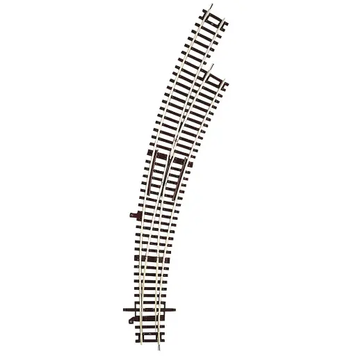 [RO42473] Aiguillage Courbe Droite BWr3/4 R3 419,6mm 30° - Roco 42473 - HO 1/87 - Code 83