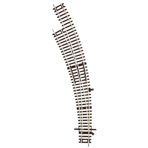 [RO42472] Aiguillage Courbe Gauche BWl3/4 R3 419,6mm 30° ROCO 42472 - HO 1/87 - Code 83