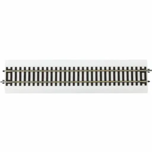 [RO42500] Rail droit Rocoline G1 ballast blanc aspect neige 230 mm code 83 - Roco 42500 - HO 1/87 - 2R