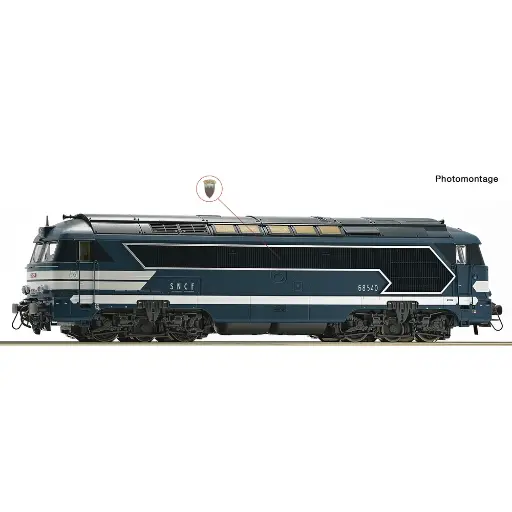 [RO7300072] Locomotive diesel 68540 - Roco 7300072 - HO 1/87 - SNCF - EP. IV, VI - Analogique - 2R