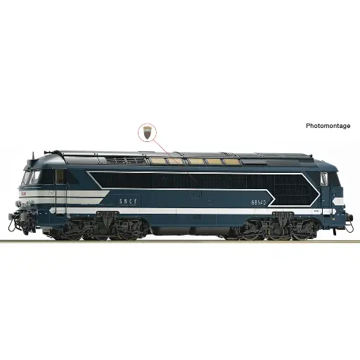 Locomotive diesel 68540 - Roco 7320072 - HO 1/87 - SNCF - EP. IV, VI - Digital Sound - 3R