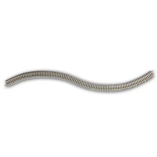 [RO7297016] Rail flexible de 330 mm avec ballast - Rokuhan 7297016 - Z 1/220
