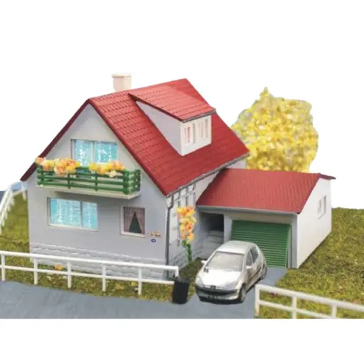 [SA0202] Pavillon "La Cigale" - Garage - SAI 202 - HO 1/87 - 77 x 110 x 80 mm