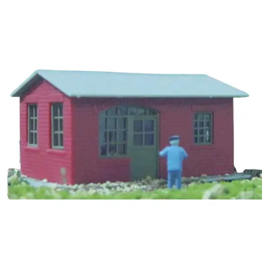 [SA0468] Bâtiment Administratif - SAI 468 - HO 1/87 - 81 x 56 x 40 mm