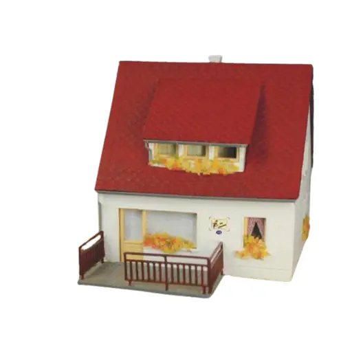 [SA0201] Pavillon "Les Oiseaux" - SAI 201 - HO 1/87 - 77 x 90 x 80 mm