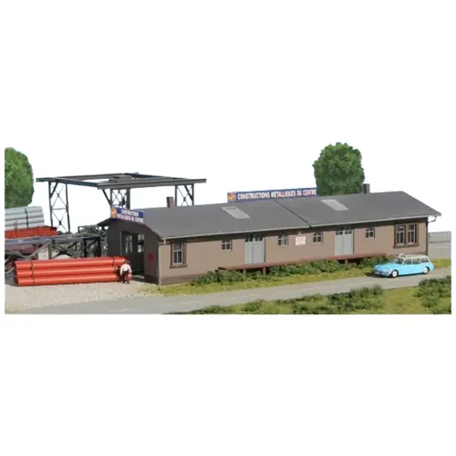 [SA0137] Constructions Métalliques du Centre - SAI 137 - HO 1/87 - 400 x 310 x 70 mm