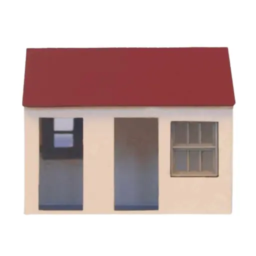 [SA0459] Arrêt d'Autocar - SAI 459 - HO 1/87 - Maquette à Monter