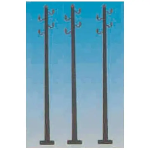 [SA0472] 10 Poteaux Télégraphiques - SAI 472 - HO 1/87