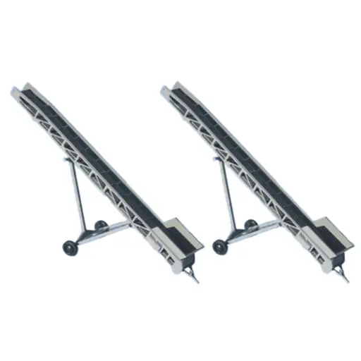 [SA0498] 2 rampes de chargement "sauterelles" - Sai 498 - HO 1/87 - Maquette à Monter