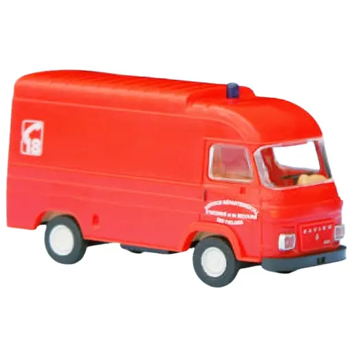 [SA2911] Fourgon Saviem SG2 SDIS Pompiers des Yvelines - SAI 2911 - HO 1/87
