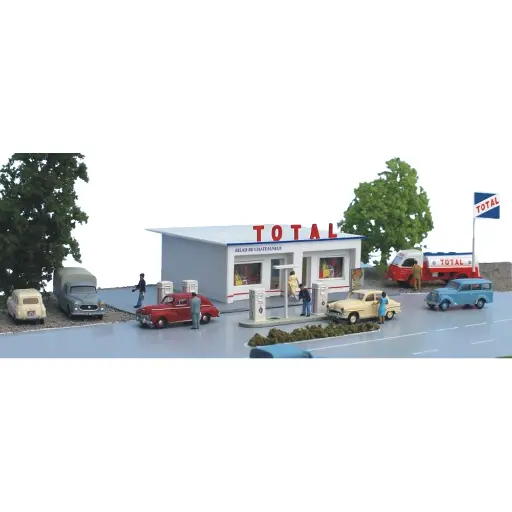 [SA0162] Station-Service Total - Pompes à Essence - SAI 162 - HO 1/87 - EP III