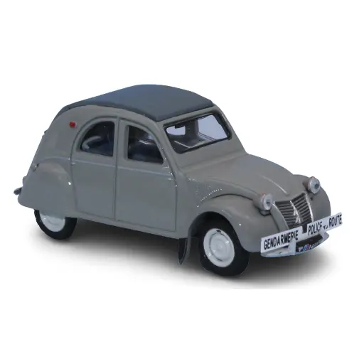 [SA6020] Véhicule Citroën 2CV AZLP 1958 "Gendarmerie" SAI 6020 - HO 1/87 - EP III