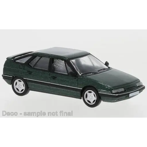 [SA3033] Véhicule Citroën XM Vert Foncé Métallisé SAI 3033 - HO 1 : 87