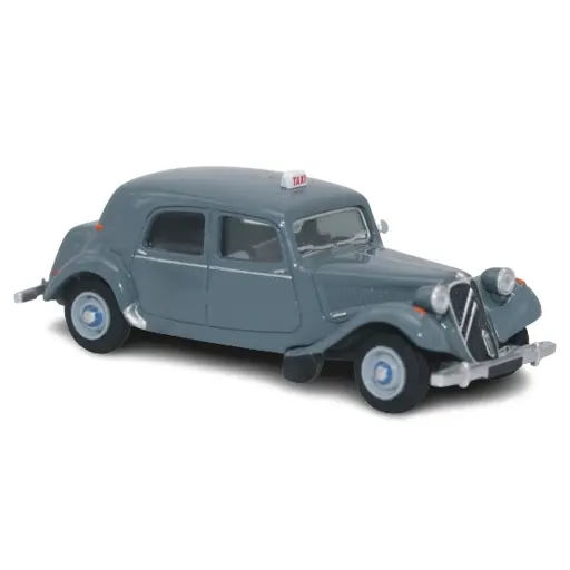 [SA6110] Voiture Taxi Citroën Traction 11B 1952 gris bruyère SAI 6110 - HO 1/87