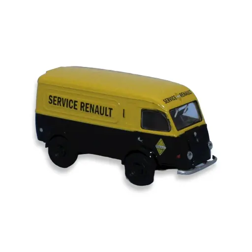 [SA3790] Camionnette Renault Goélette SAI 3790 - HO : 1/87 - livrée jaune noir - Brekina 14660