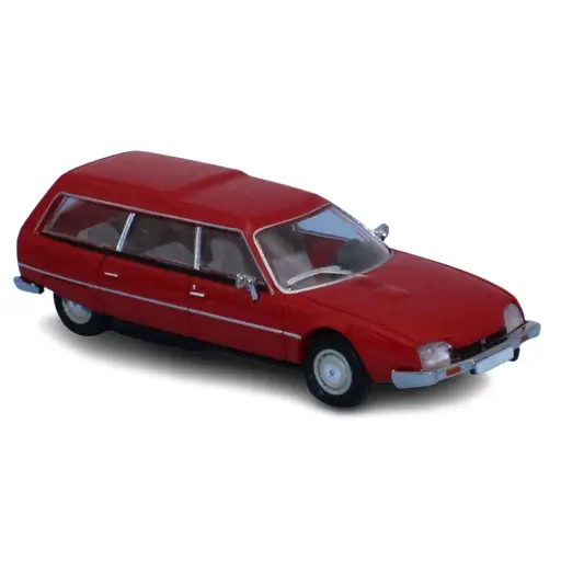 [SA2496] Voiture Citroën CX break, livrée rouge SAI 2496 - HO : 1/87 - EP IV -