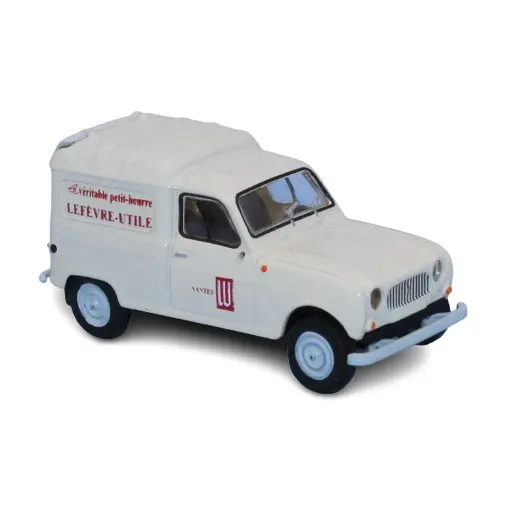 [SA2451] Fourgonnette Renault 4, livrée beige "LU" - SAI 2451 - HO : 1/87