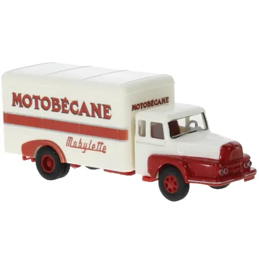 [SA2959] Camion UNIC Izoard tôlé SAI 2959 - HO : 1/87 - "Motobécane mobylette"
